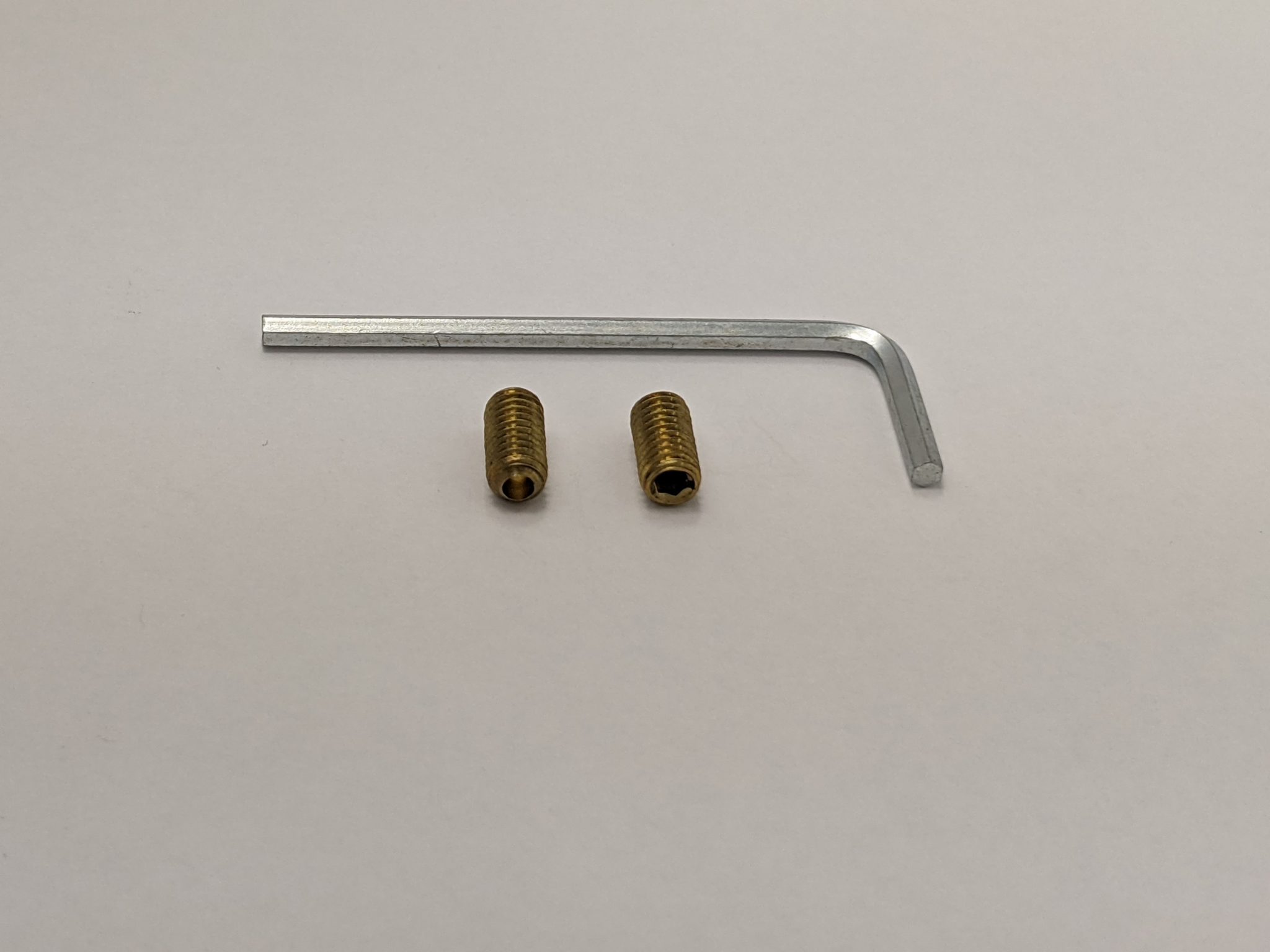 Brass Set Screws For Mauser Mounts SKU MK98SSM Brass Stacker